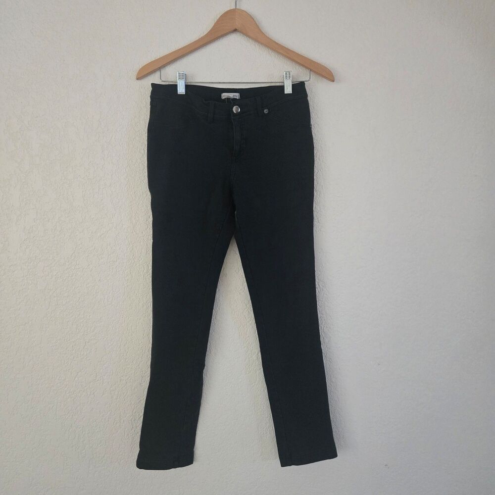Zenana Outfitters Women's Stretchy Mid Rise Skinny Jeans Black Size L